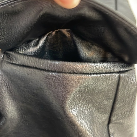 NWT Princess Polly Ellen Faux Leather Blazer Jacket Size S/M Black Tailored - Picture 10 of 10